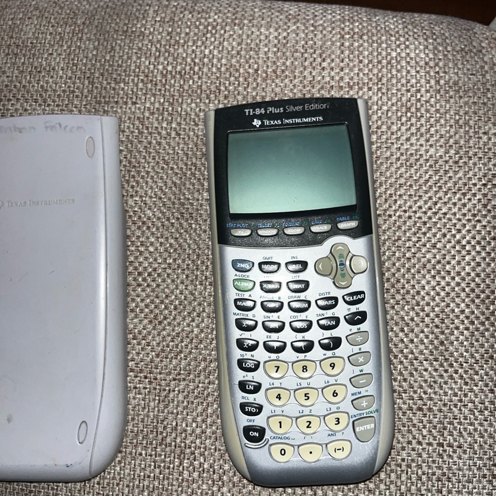Texas Instruments TI-84 Plus Silver Edition Graphing Calculator - Silver